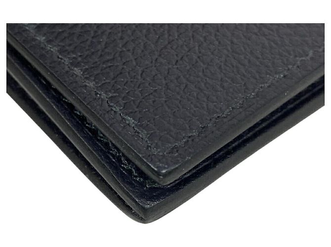 Hermès Monedero largo de tela Hermes Citizen Negro - vista 5