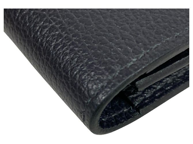 Hermès Monedero largo de tela Hermes Citizen Negro - vista 6