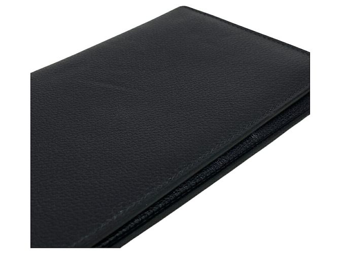 Hermès Monedero largo de tela Hermes Citizen Negro - vista 7