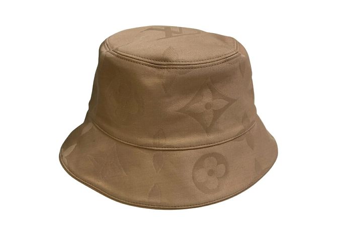 Cappello bucket reversibile Louis Vuitton Beige - vista 3