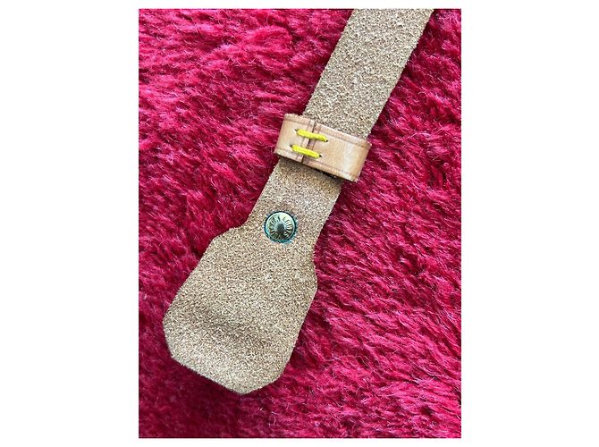 Louis Vuitton Leather Strap Handle Camel - view 14