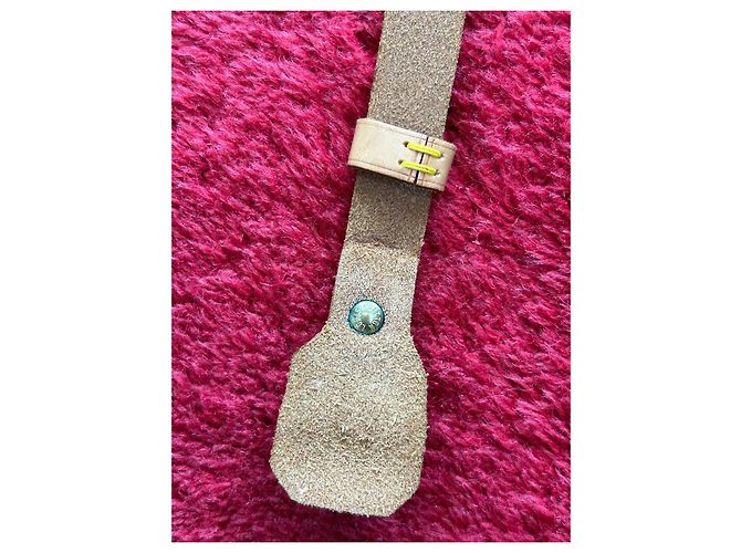 Louis Vuitton Leather Strap Handle Camel - view 16