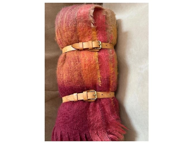 Louis Vuitton Leather Strap Handle Camel - view 5