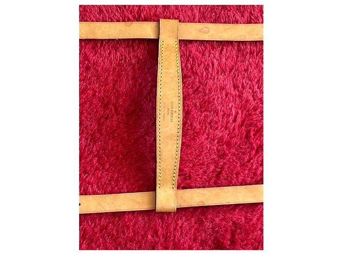 Louis Vuitton Leather Strap Handle Camel - view 7