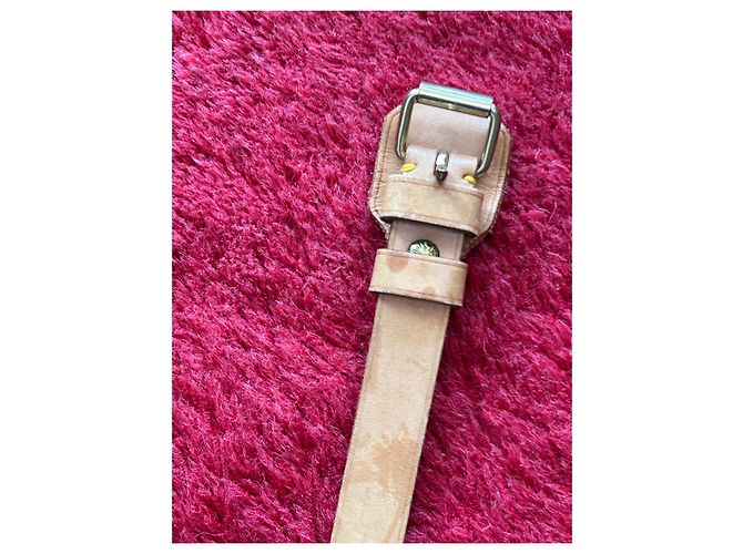 Louis Vuitton Leather Strap Handle Camel - view 9