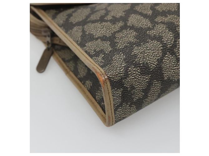 Borsa Clutch SAINT LAURENT PVC Beige Auth ar13391 - vista 14