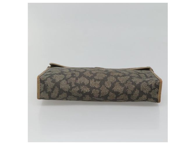 Borsa Clutch SAINT LAURENT PVC Beige Auth ar13391 - vista 6