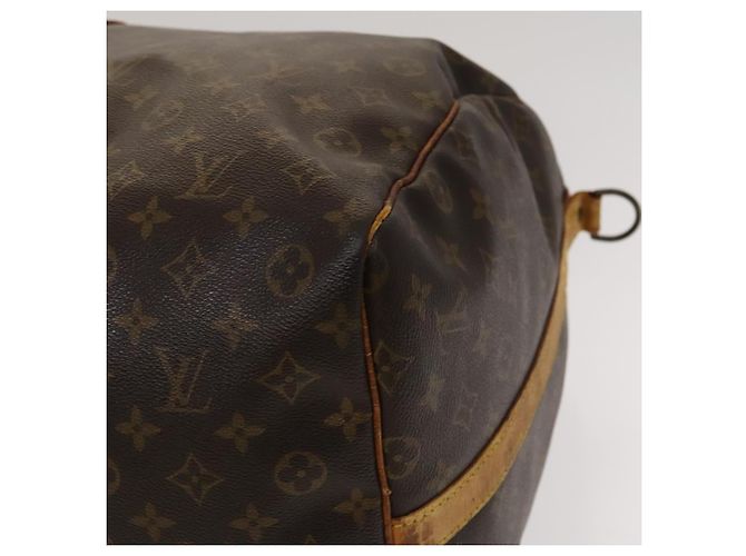 LOUIS VUITTON Monogram Keepall Bandouliere 60 Borsa Boston M41412 LV Auth 117825 Monogramma - vista 15