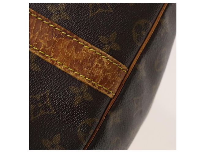 LOUIS VUITTON Monogram Keepall Bandouliere 60 Borsa Boston M41412 LV Auth 117825 Monogramma - vista 20