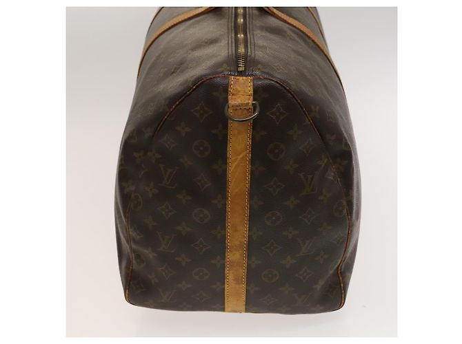 LOUIS VUITTON Monogram Keepall Bandouliere 60 Borsa Boston M41412 LV Auth 117825 Monogramma - vista 3
