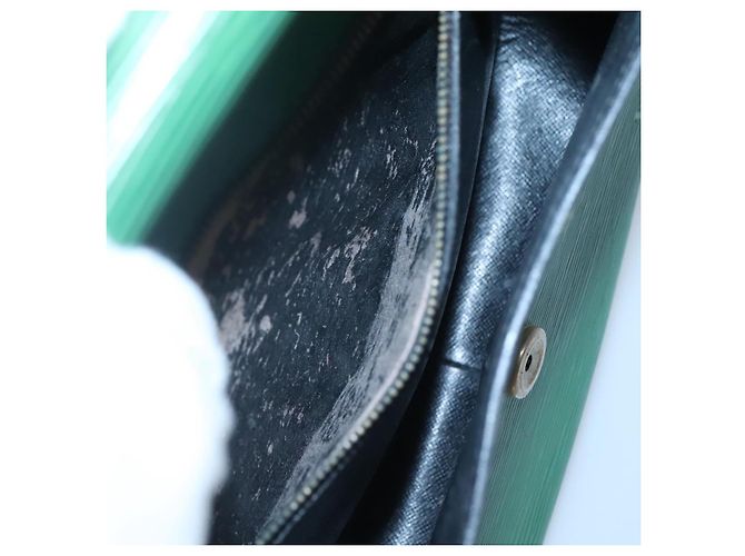 Saint-Cloud LOUIS VUITTON Epi Saint Cloud GM Borsa a Spalla Verde M52194 LV Auth BA1218 - vista 10
