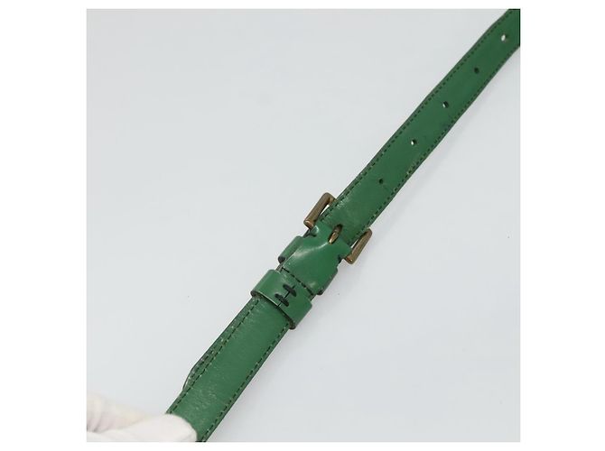 Saint-Cloud LOUIS VUITTON Epi Saint Cloud GM Borsa a Spalla Verde M52194 LV Auth BA1218 - vista 14