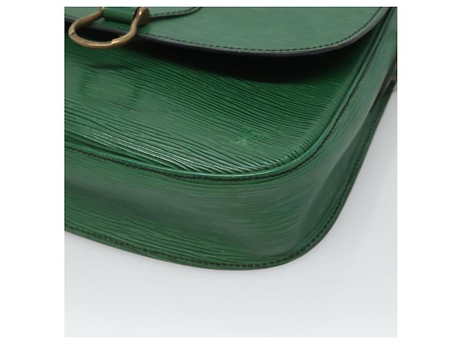 Saint-Cloud LOUIS VUITTON Epi Saint Cloud GM Borsa a Spalla Verde M52194 LV Auth BA1218 - vista 15