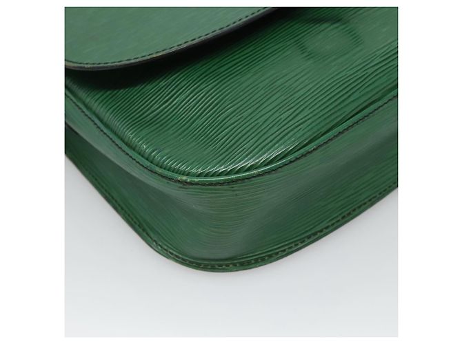 Saint-Cloud LOUIS VUITTON Epi Saint Cloud GM Borsa a Spalla Verde M52194 LV Auth BA1218 - vista 16