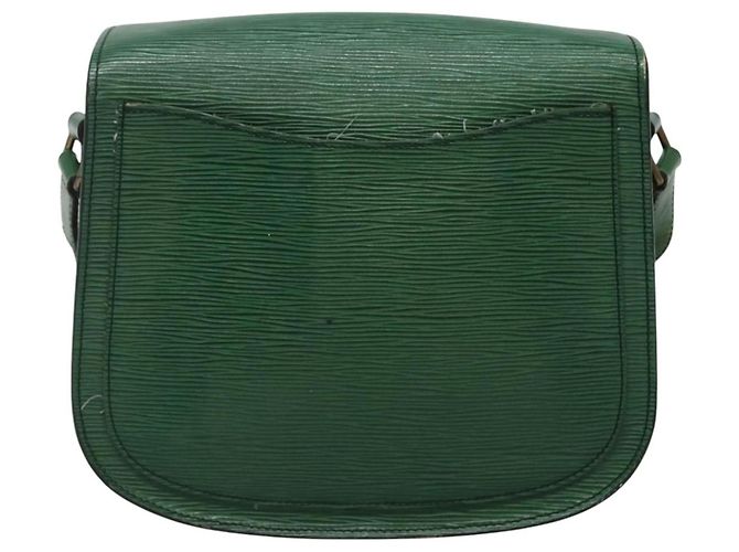 Saint-Cloud LOUIS VUITTON Epi Saint Cloud GM Borsa a Spalla Verde M52194 LV Auth BA1218 - vista 2