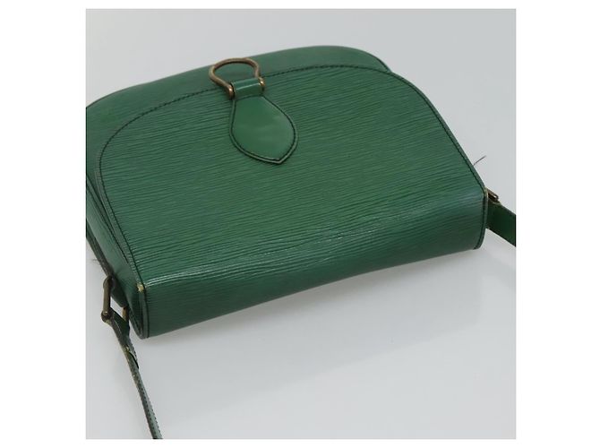 Saint-Cloud LOUIS VUITTON Epi Saint Cloud GM Borsa a Spalla Verde M52194 LV Auth BA1218 - vista 6