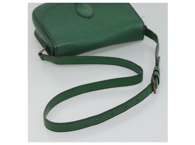 Saint-Cloud LOUIS VUITTON Epi Saint Cloud GM Borsa a Spalla Verde M52194 LV Auth BA1218 - vista 7
