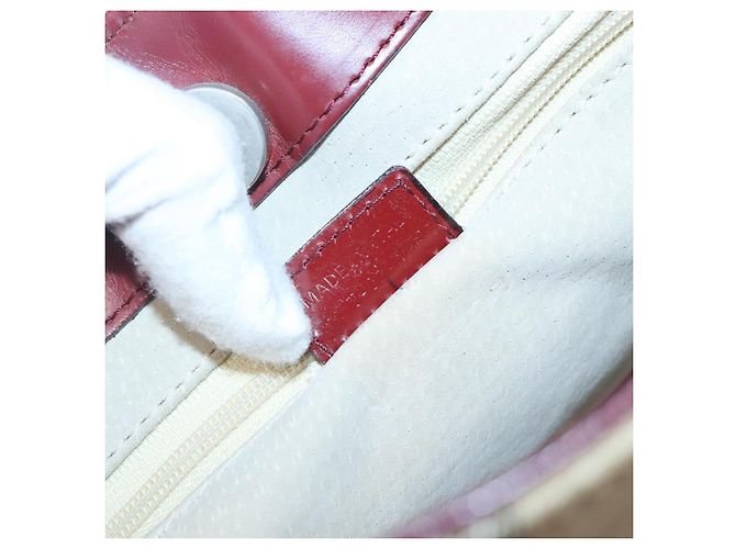 Borsa a spalla Burberry Nova Check PVC Beige Argento Auth BA1379 - vista 12