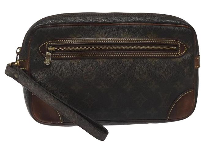 LOUIS VUITTON Monogram Marly Dragonne GM Clutch Bag M51825 LV Auth 116549 Monogramma - vista 13