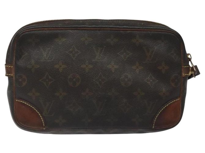 LOUIS VUITTON Monogram Marly Dragonne GM Clutch Bag M51825 LV Auth 116549 Monogramma - vista 2