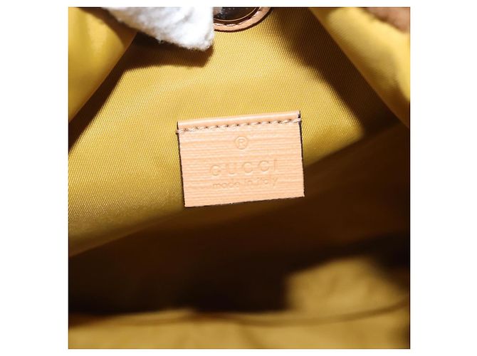 Sac à main en laine marron GUCCI Jetsons Collaboration 752175 Auth yk17895 - vue 18