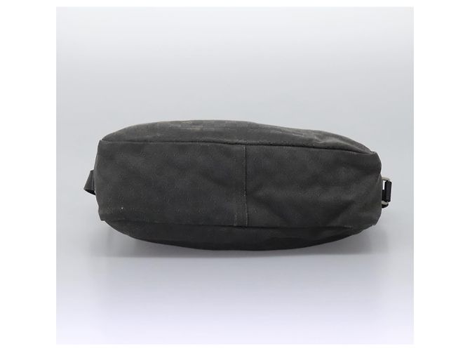 GUCCI GG Canvas Schultertasche Schwarz Silber 223648 Auth 117257 - Ansicht 5