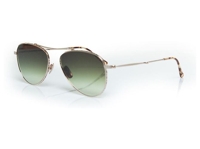 Autre Marque Sr. Leight, las gafas de sol de oro blanco de ICHI Dorado - vista 2