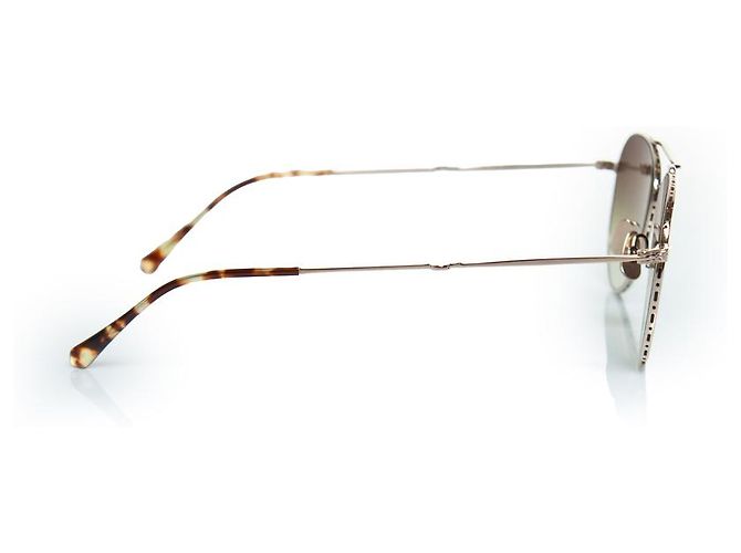 Autre Marque Sr. Leight, las gafas de sol de oro blanco de ICHI Dorado - vista 4