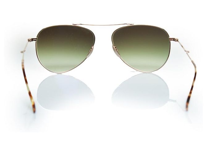 Autre Marque Sr. Leight, las gafas de sol de oro blanco de ICHI Dorado - vista 5
