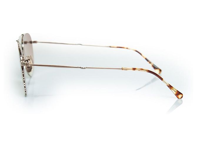 Autre Marque Sr. Leight, las gafas de sol de oro blanco de ICHI Dorado - vista 6