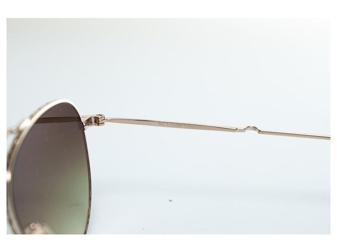 Autre Marque Sr. Leight, las gafas de sol de oro blanco de ICHI Dorado - vista 8