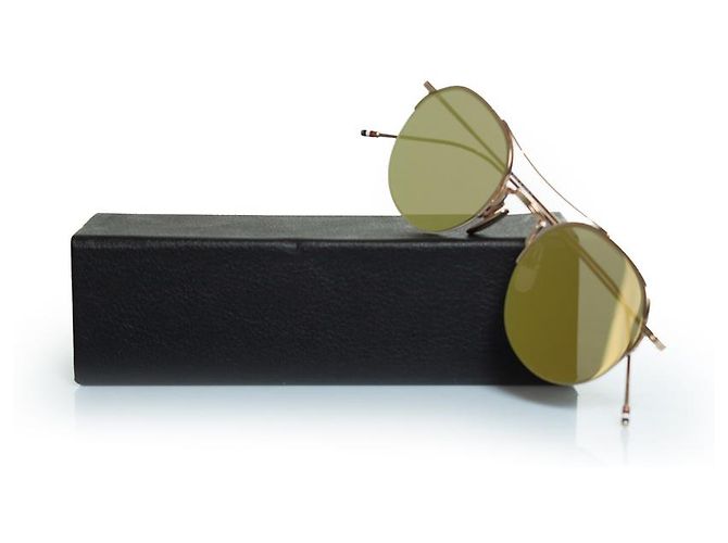 Gafas de sol Thom Browne, TB 903 A T GLD 49 Dorado - vista 3