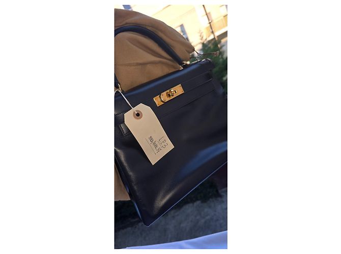 Borsa Hermès Kelly LP3 Produzione Limitata – Modello Unico, Nuovo, 1987 Nero - vista 10