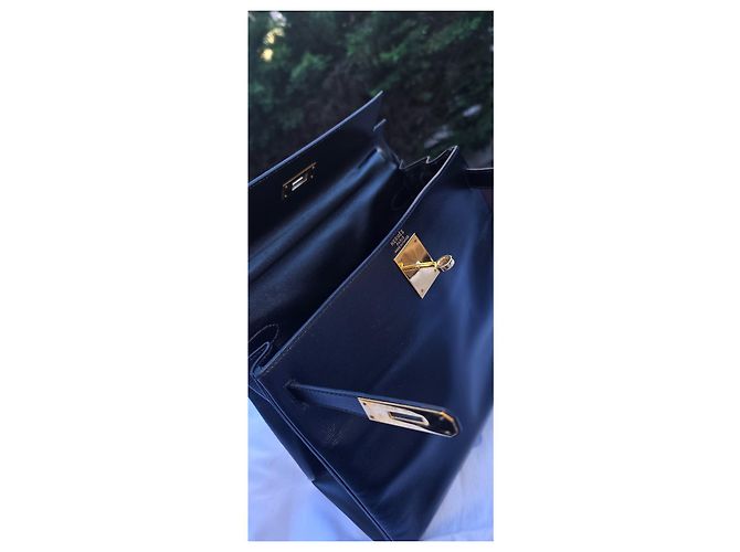Borsa Hermès Kelly LP3 Produzione Limitata – Modello Unico, Nuovo, 1987 Nero - vista 8