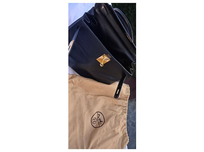Borsa Hermès Kelly LP3 Produzione Limitata – Modello Unico, Nuovo, 1987 Nero - vista 9