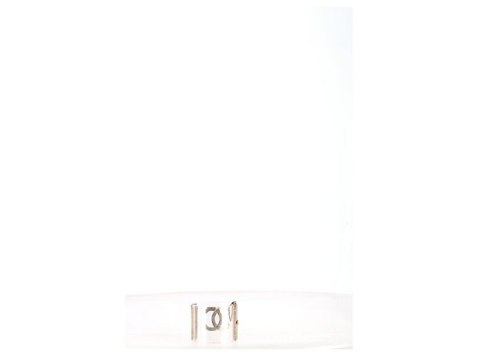 Timeless Bracciale a manica CC Strass Chanel in resina bianca Bianco - vista 10