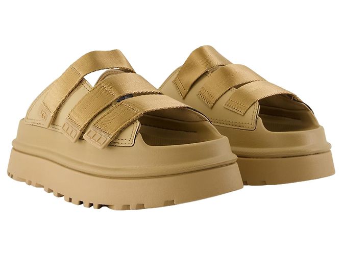 Mules Goldenglow Slide W - UGG - Synthétique - Marron - vue 2