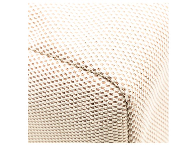 Hermès Borsa Cabas GM Toile Marrone Herbag Beige - vista 8