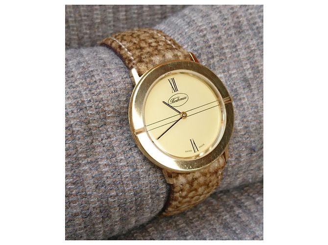 Autre Marque Reloj de cuarzo Borbonese, ref. 2005 0333 Swiss Made Dorado - vista 11