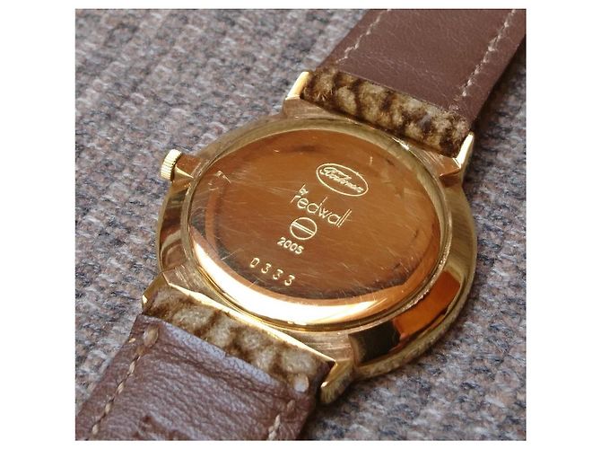 Autre Marque Reloj de cuarzo Borbonese, ref. 2005 0333 Swiss Made Dorado - vista 4