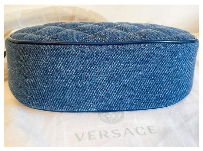Borsa VERSACE "La Medusa" denim blu - vista 8