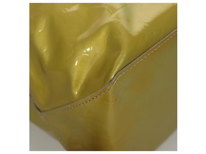 LOUIS VUITTON Monogram Vernis Reade MM Bolsa de mão Cinza M91142 LV Auth 117778 - vista 15