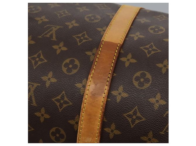 LOUIS VUITTON Monogram Keepall 60 Borsa Boston M41422 LV Auth KD439 Monogramma - vista 9
