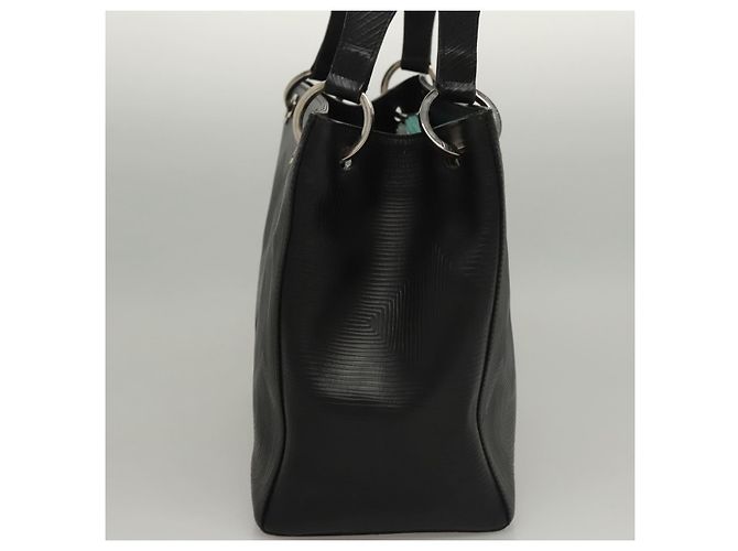 BALLY Borsa a Spalla in Pelle Nera e Oro Auth BA1473 Nero D'oro - vista 4