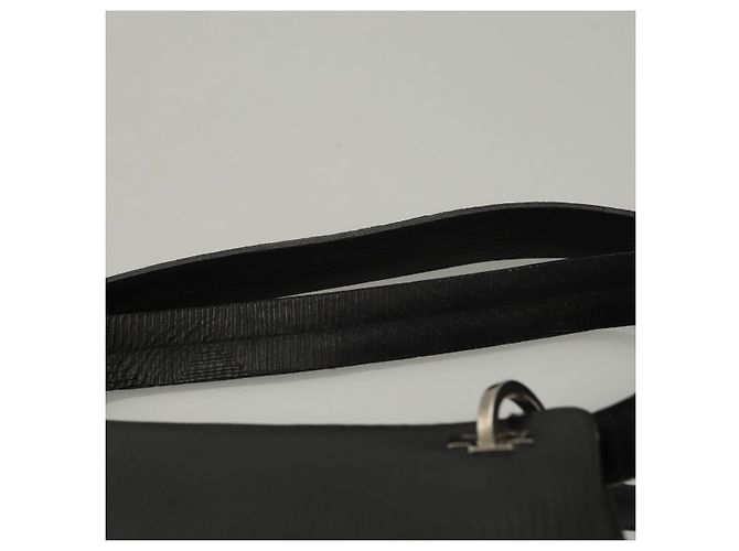 BALLY Borsa a Spalla in Pelle Nera e Oro Auth BA1473 Nero D'oro - vista 8