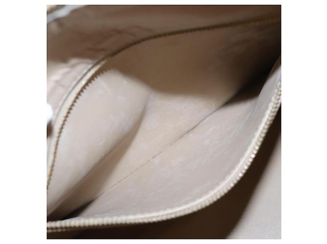LOUIS VUITTON Monogram Vernis Borsa a Mano Houston Beige M91004 LV Auth 118102 - vista 11