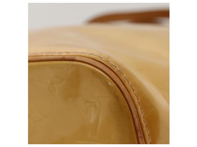 LOUIS VUITTON Monogram Vernis Borsa a Mano Houston Beige M91004 LV Auth 118102 - vista 16