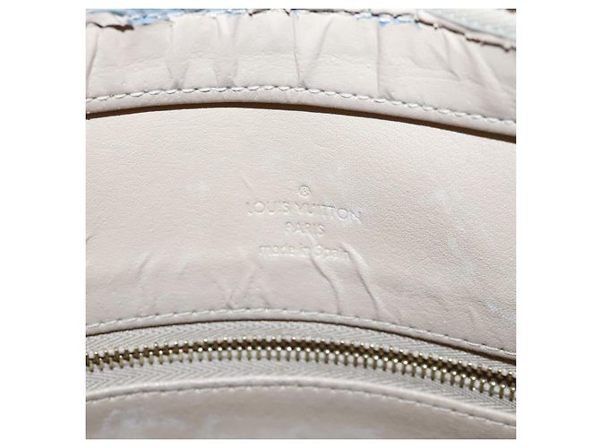 LOUIS VUITTON Monogram Vernis Borsa a Mano Houston Beige M91004 LV Auth 118102 - vista 18