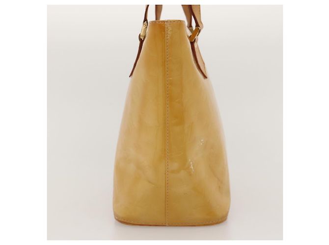 LOUIS VUITTON Monogram Vernis Borsa a Mano Houston Beige M91004 LV Auth 118102 - vista 4