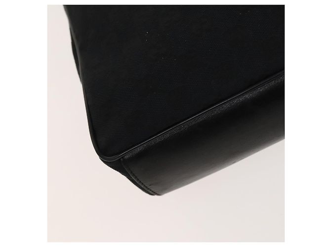 Borsa a Spalla GG Canvas Gucci Nera Argento 019 0538 Auth 117433 Nero - vista 16